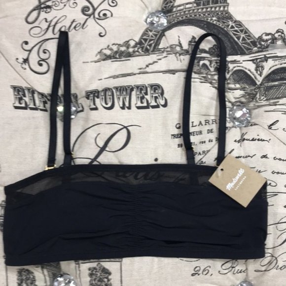 Madewell Edie Bandeau Bralette - Picture 2 of 4